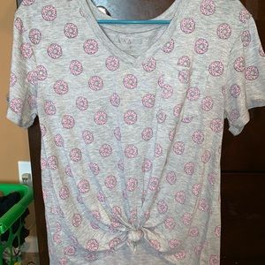Grey donut shirt